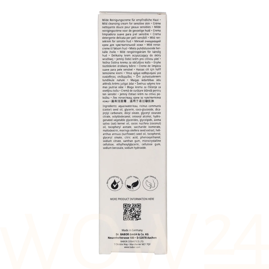 Babor Babor Gentle Cleansing Cream 100 ml makiažo valiklis