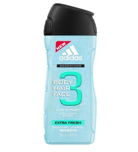 Adidas Extra Fresh 3in1 dušo želė