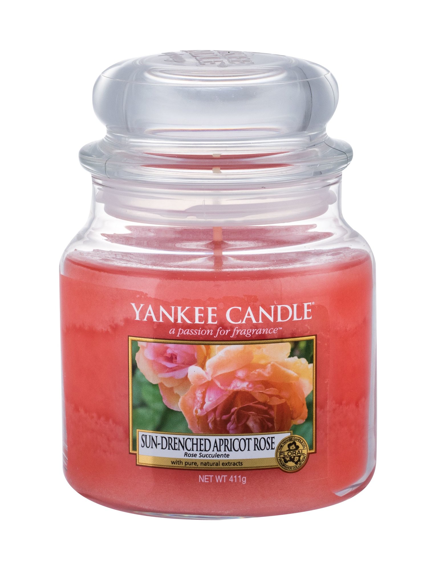 Yankee Candle Sun-Drenched Apricot Rose 411g Kvepalai Unisex Scented Candle