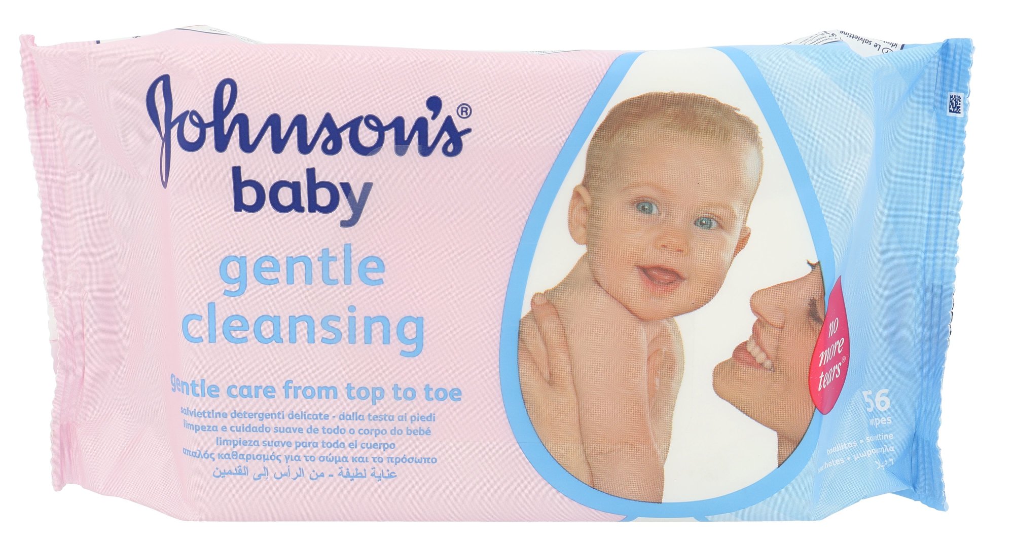 Johnson´s Baby Gentle Cleansing drėgnos servetėlės