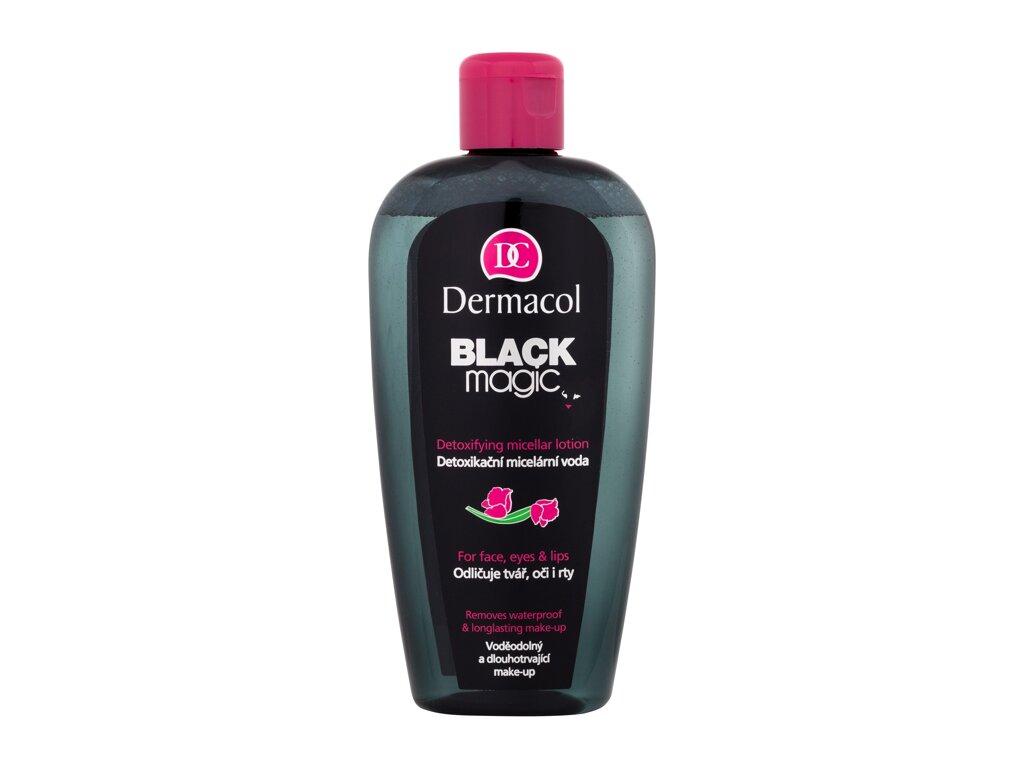 Dermacol Black Magic Detoxifying 200ml micelinis vanduo (Pažeista pakuotė)