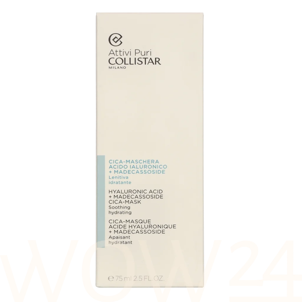  Collistar Hyaluronic Acid + Madecassoside Cica-Mask 75 ml Vyrams