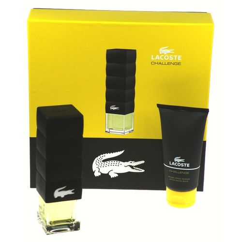 Lacoste Challenge 75ml Edt 75ml + 75ml After shave balm Kvepalai Vyrams EDT Rinkinys