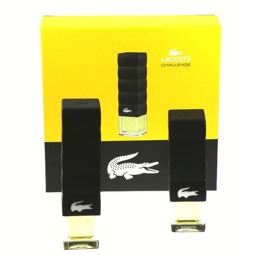 Lacoste Challenge 90ml Edt 90ml + 75ml Aftershave Kvepalai Vyrams EDT Rinkinys