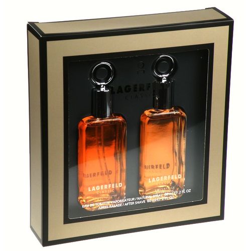 Lagerfeld Classic 60ml Edt 60ml + 60ml Aftershave Kvepalai Vyrams EDT Rinkinys