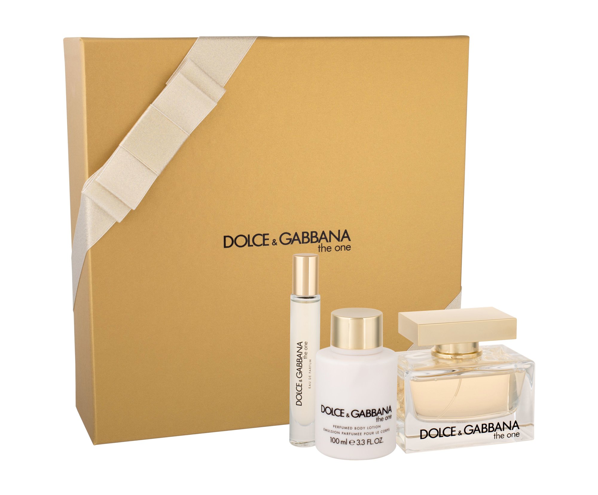 Dolce & Gabbana The One 75ml Edp 75ml + 100ml body lotion + Edt 7,4ml Kvepalai Moterims EDP Rinkinys