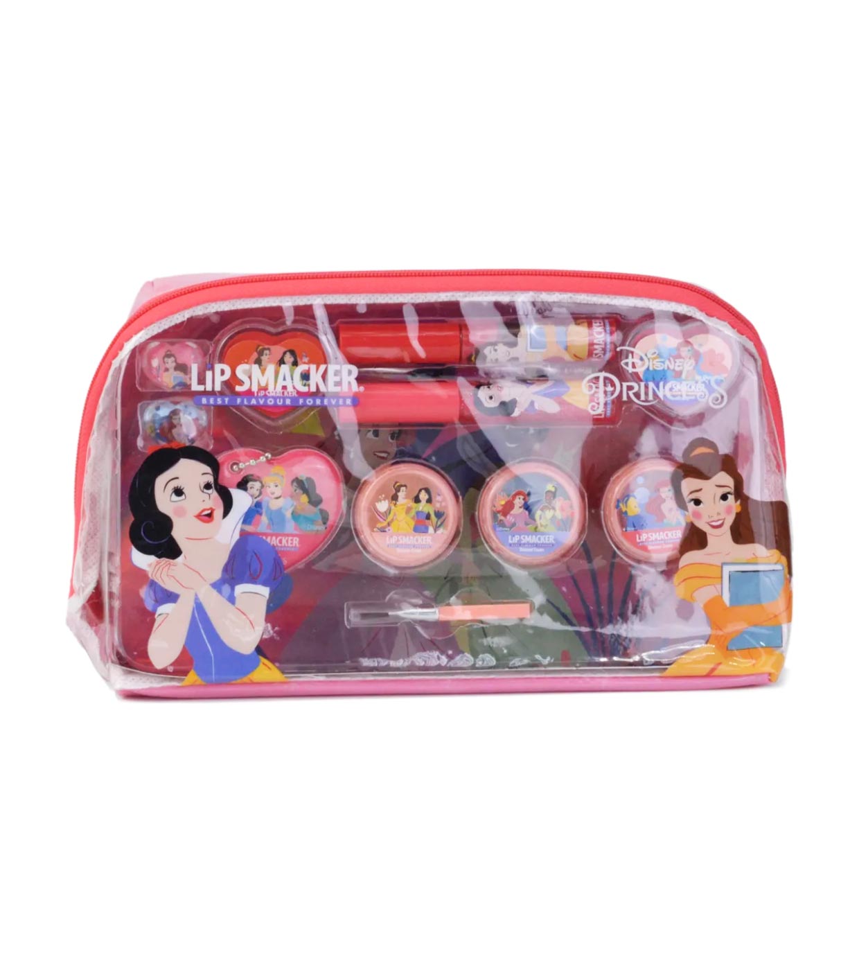 Lip Smacker Disney Princess Essential Makeup Bag lūpų blizgesys