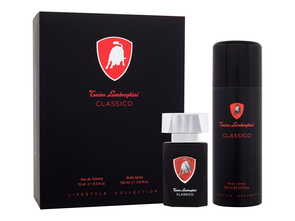 Lamborghini Classico Eau De Toilette 15 ml Set