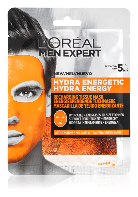 L´Oréal Paris Men Expert Hydra Energetic Veido kaukė