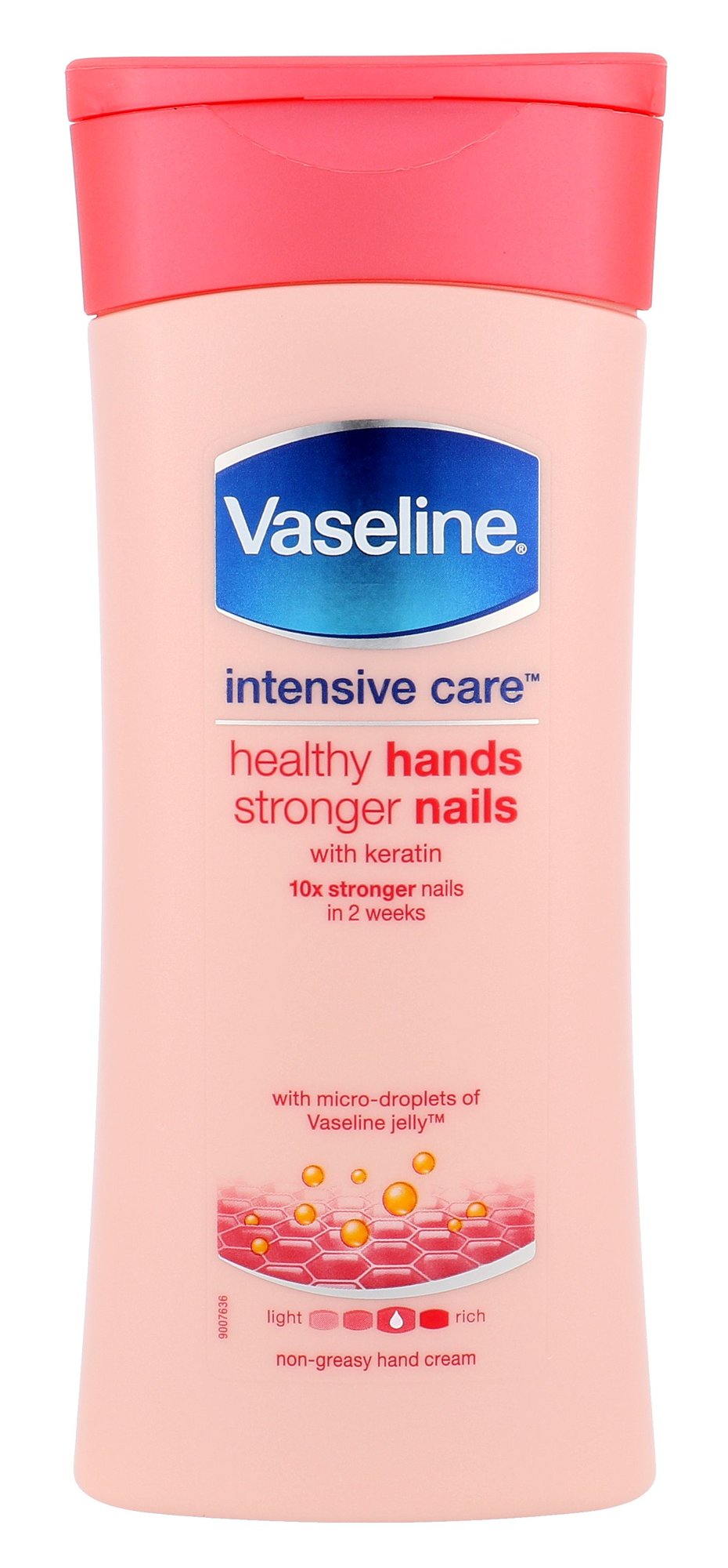 Vaseline Intensive Care Healthy Hands Stronger Nails 200ml rankų kremas