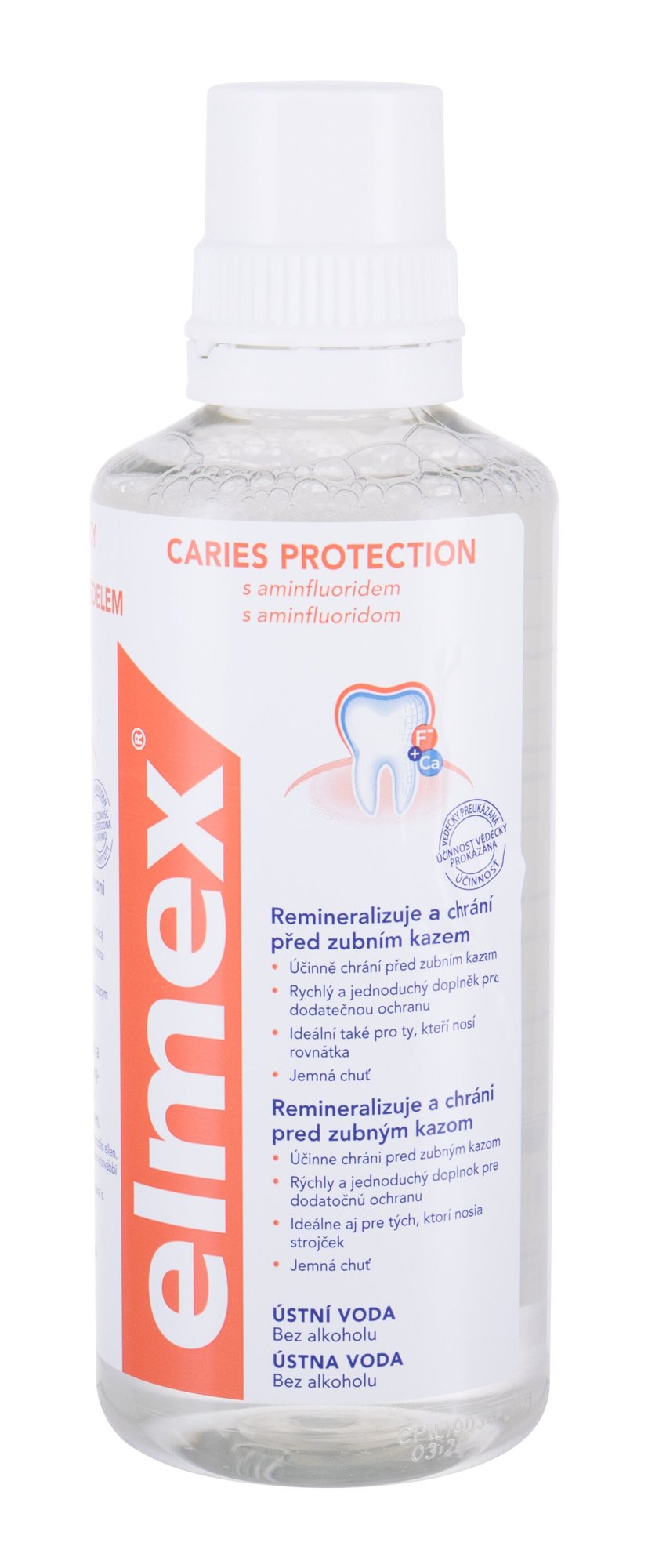Elmex Caries  Protection 400ml dantų skalavimo skystis (Pažeista pakuotė)