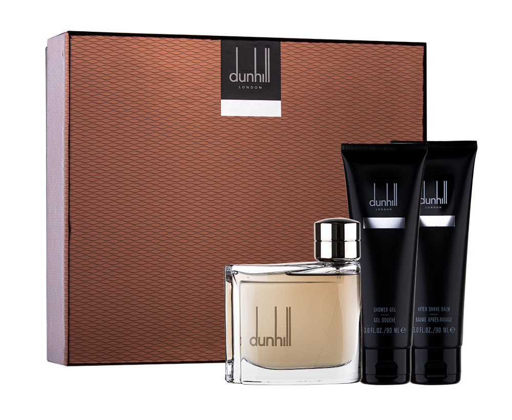 Dunhill Brown 75ml Edt 75 ml + Shower gel 90 ml + Aftershave balm 90 ml Kvepalai Vyrams EDT Rinkinys