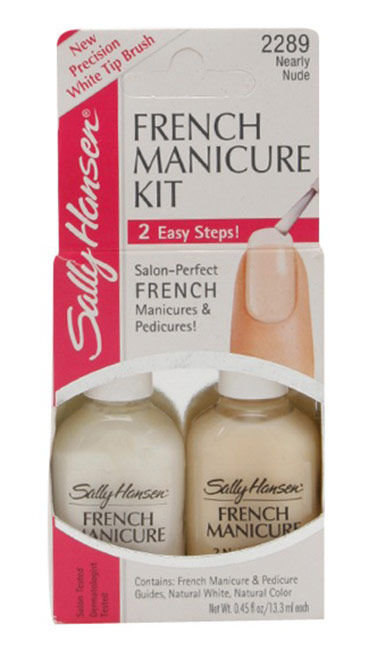 Sally Hansen Hard As Nails French Manicure Kit nagų lakas