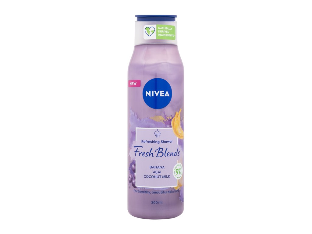 Nivea Fresh Blends Banana & Acai Refreshing Shower dušo želė