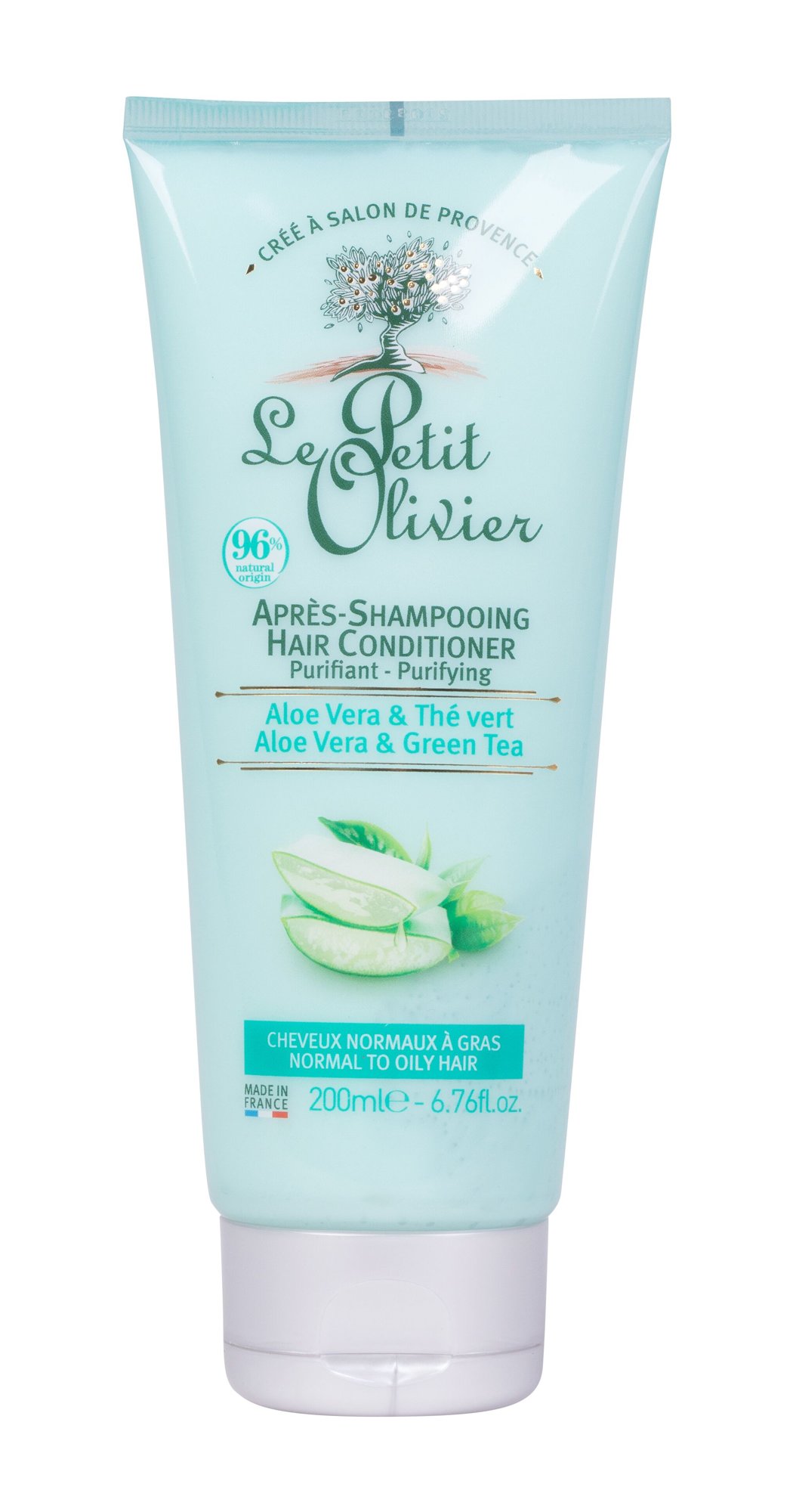 Le Petit Olivier Aloe Vera & Green Tea Purifying kondicionierius