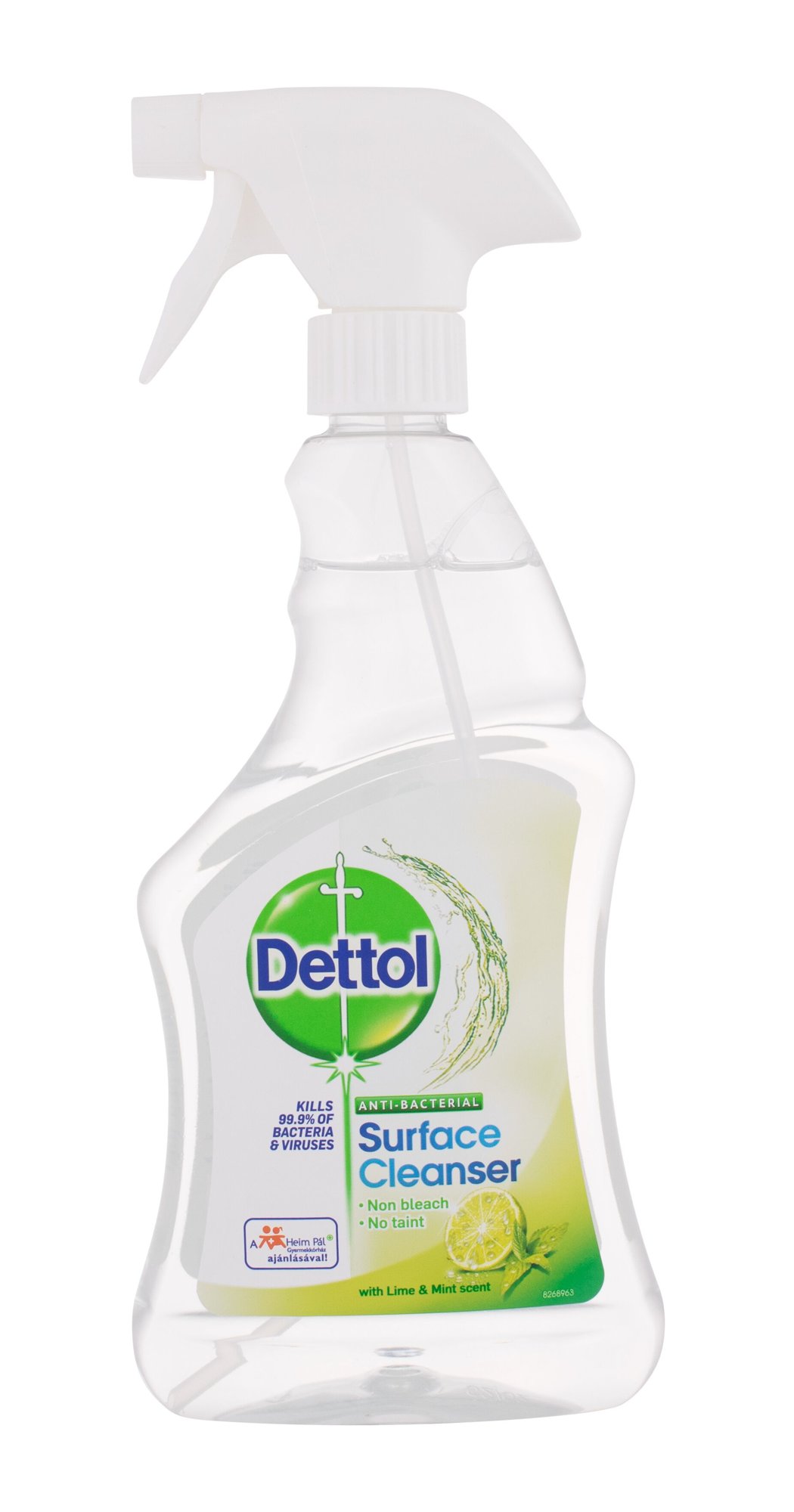 Dettol Antibacterial Surface Cleanser Lime & Mint antibakterinis skystis