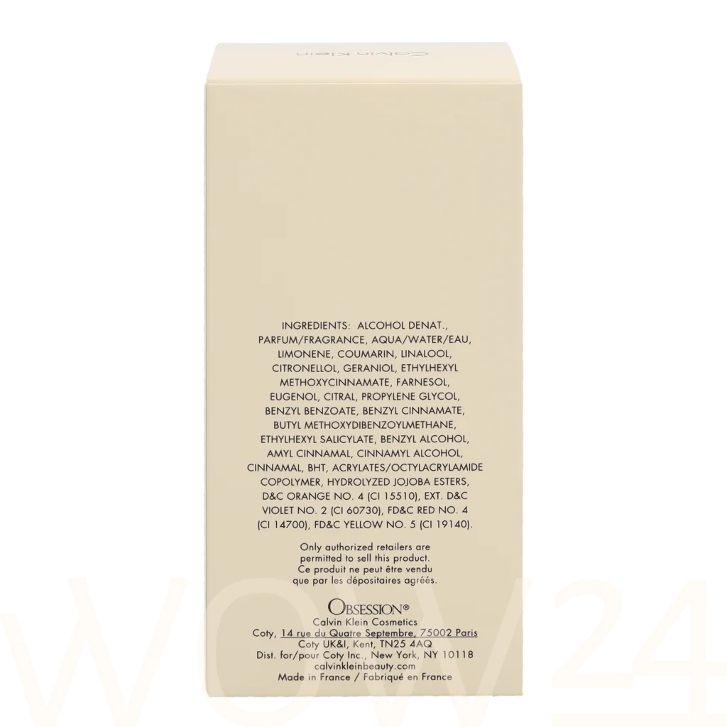 Calvin Klein Calvin Klein Obsession For Women Edp Spray 100 ml kvepalai Moterims EDP