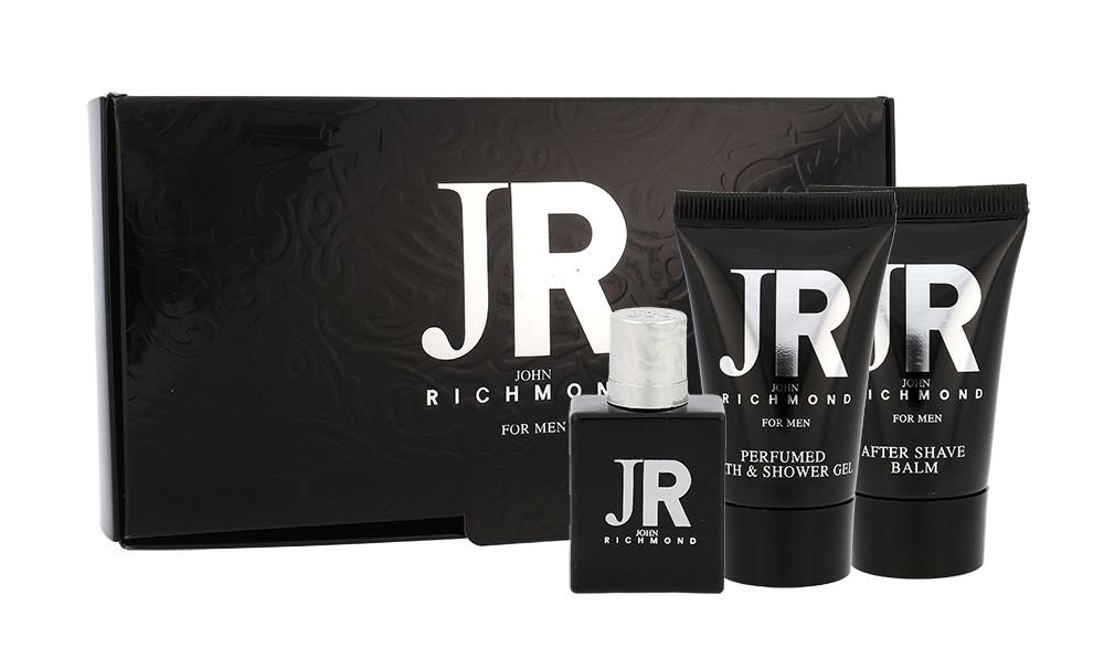 John Richmond for Men 4,5ml Edt 4,5ml + 25ml After shave balm + 25ml Shower gel kvepalų mėginukas Vyrams EDT Rinkinys (Pažeista pakuotė)