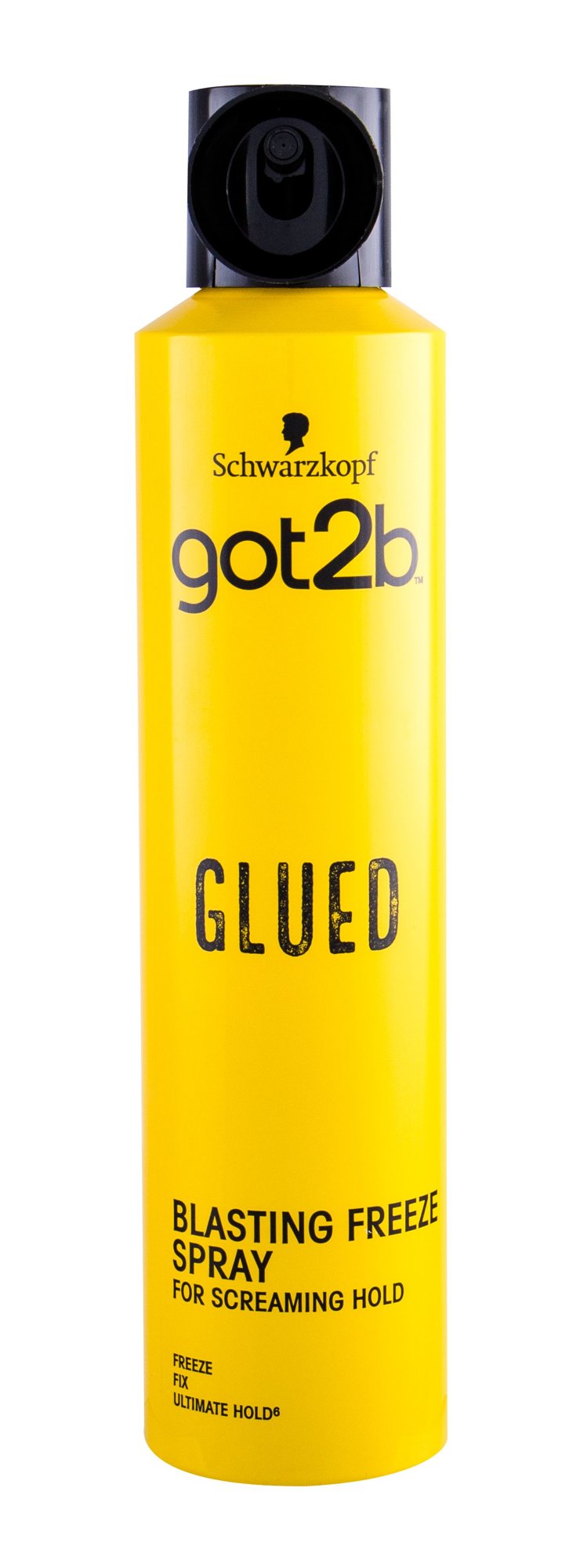 Schwarzkopf  Got2b Glued Blasting Freeze Spray 300ml plaukų lakas (Pažeista pakuotė)