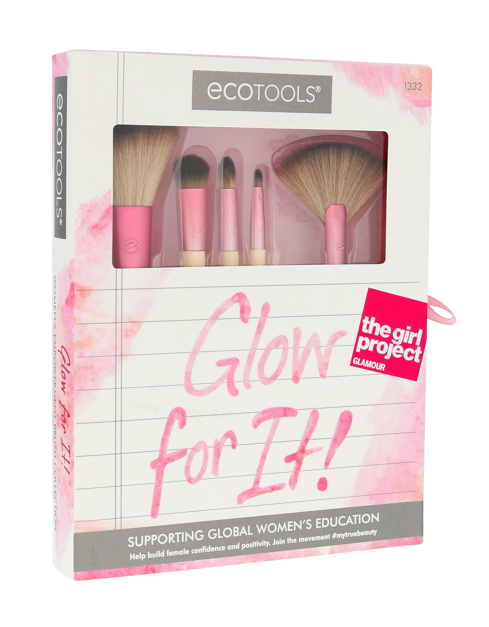 EcoTools Brushes Glow For It! teptukas