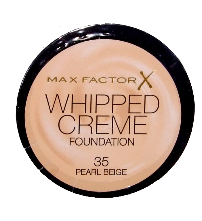 Max Factor Whipped Creme Foundation (35 Pearl Beige) makiažo pagrindas