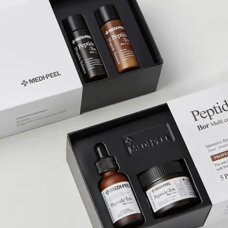 Medi-Peel Peptide Tox Bor Multi Care Kit Stangrinamasis rinkinys su botokso efektu  50 ml 4 vnt. Unisex Korean cosmetic Rinkinys