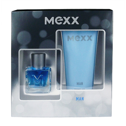 Mexx Man 50ml Edt 50ml + 200ml Shower gel Kvepalai Vyrams EDT Rinkinys (Pažeista pakuotė)