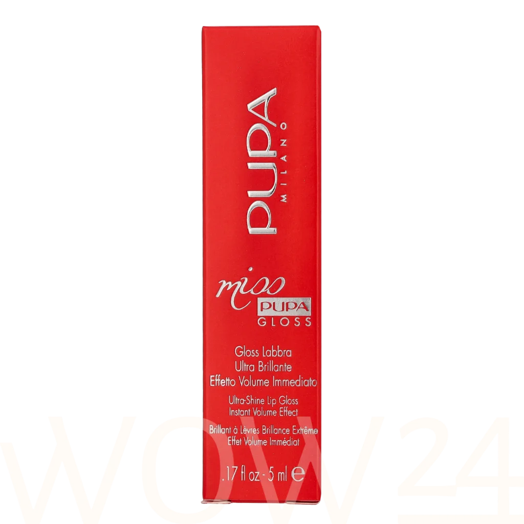 PUPA Milano Pupa Miss Pupa Ultra-Shine Lip Gloss 5 ml lūpų blizgesys