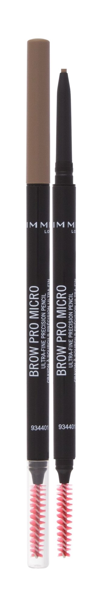 Rimmel London Brow Pro Micro 0,09g antakių pieštukas