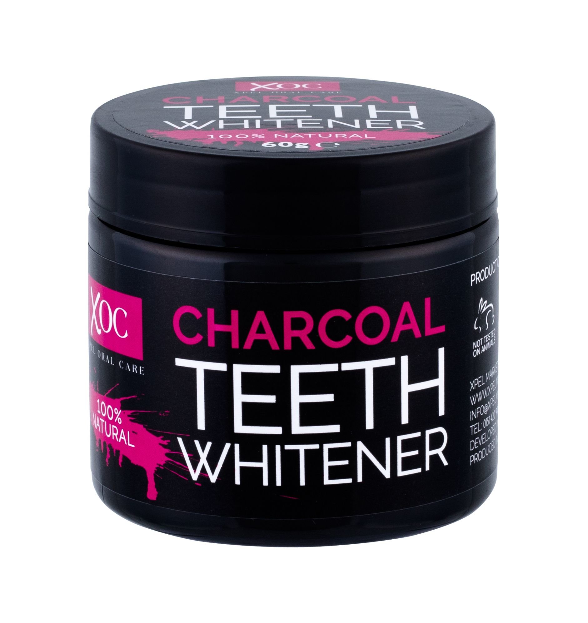 Xpel Oral Care Charcoal Teeth Whitener dantų balinimui