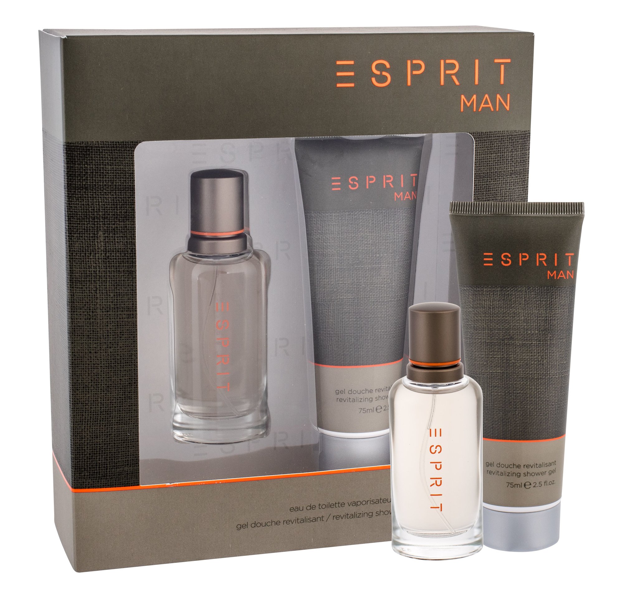 Esprit Man 30ml Edt 30 ml + Shower Gel 75 ml Kvepalai Vyrams EDT Rinkinys (Pažeista pakuotė)