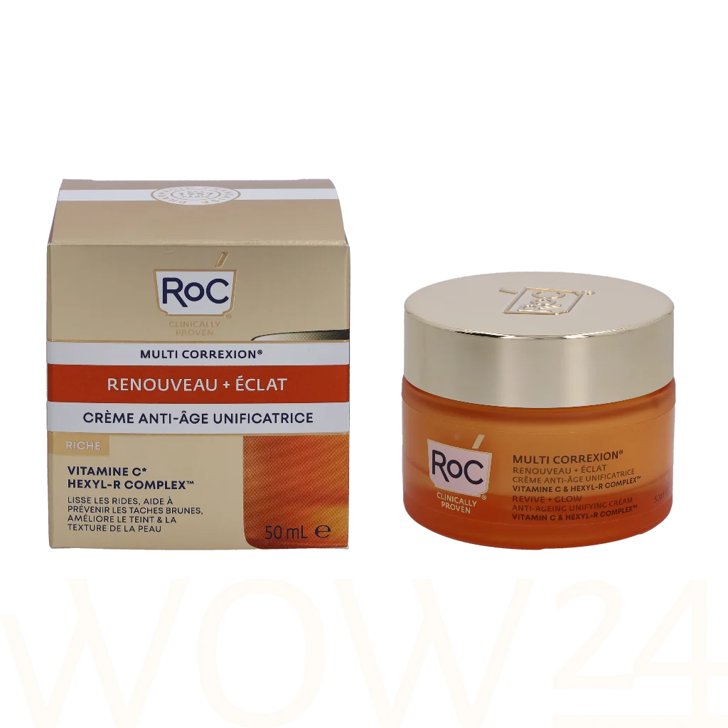 RoC RoC Multi Correxion Anti-Aging Unifying Cream - Rich 50 ml natūrali veido odos priežiūros priemonė