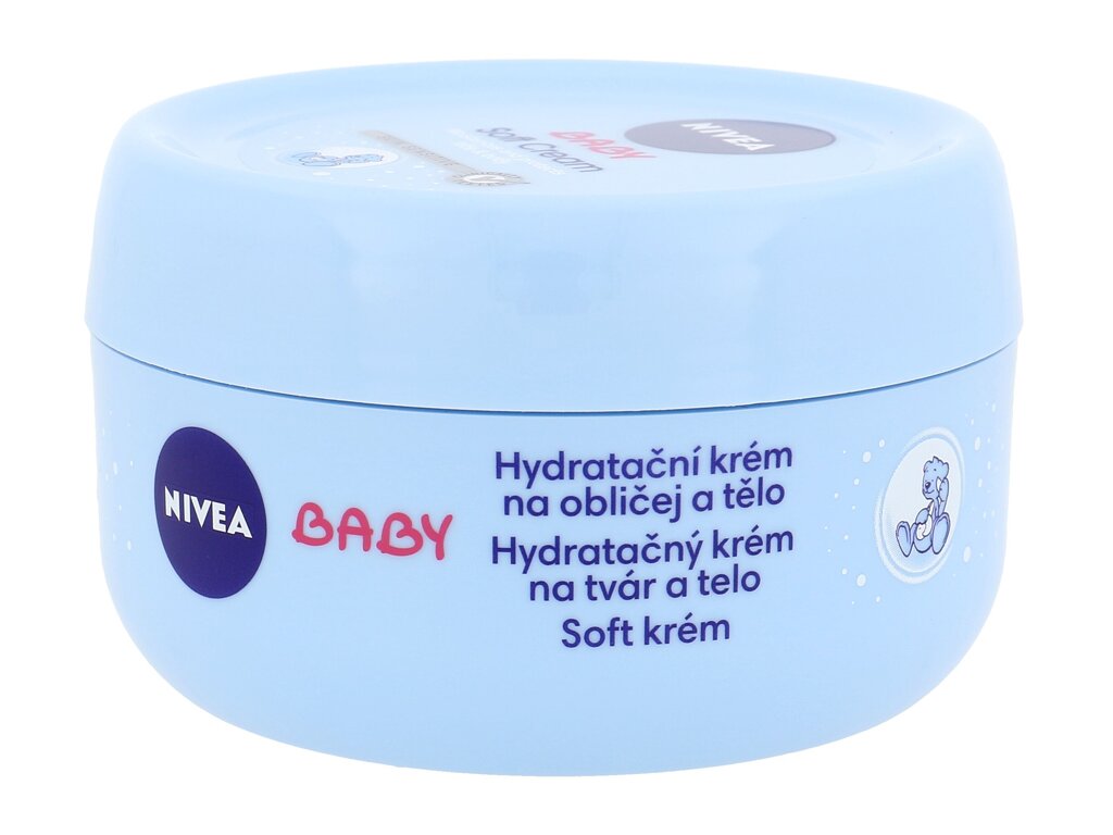 Nivea Baby Soft Cream 200ml dieninis kremas (Pažeista pakuotė)