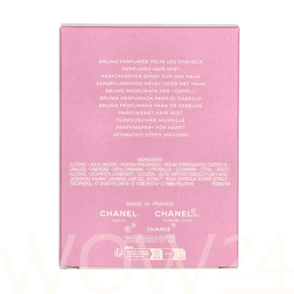 Chanel Chanel Chance Hair Mist 35 ml plaukų dulksna
