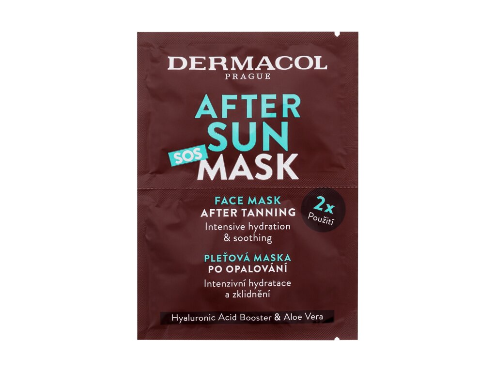 Dermacol After Sun SOS Mask 16ml Līdzeklis pēc iedeguma thumbnail 2
