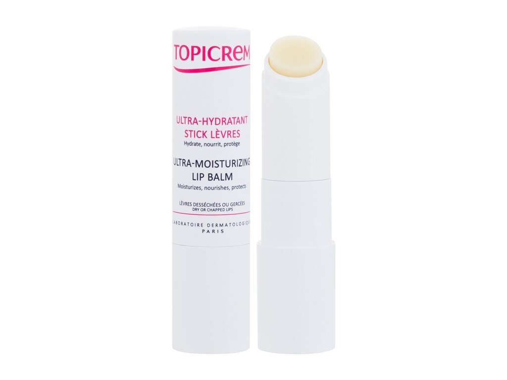 Topicrem HYDRA+ Ultra-Moisturizing Lip Balm lūpų balzamas