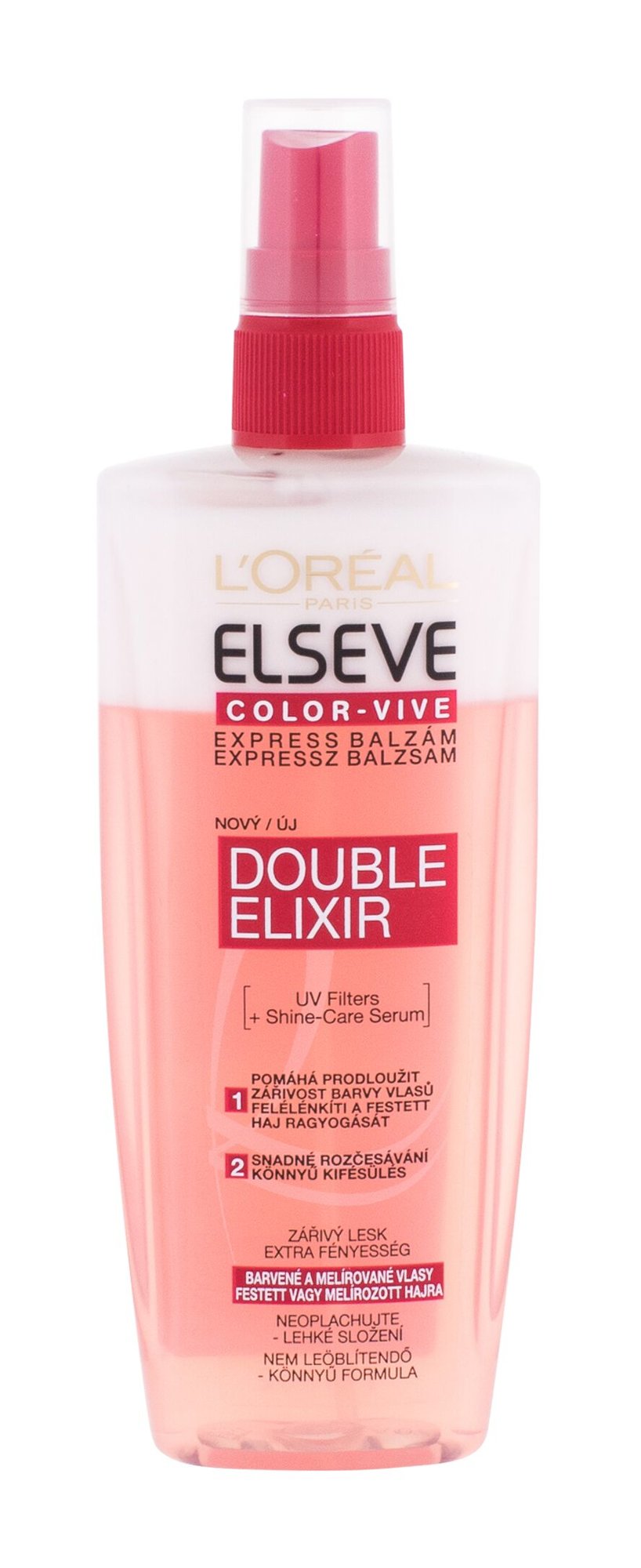 L´Oréal Paris Elseve Color-Vive Double Elixir paliekama priemonė plaukams