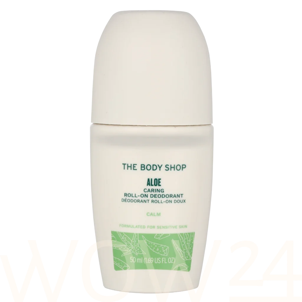 The Body Shop Aloe Caring Roll-On Deodorant Dezodorantas Dezodorantas ir antiperspirantas Moterims