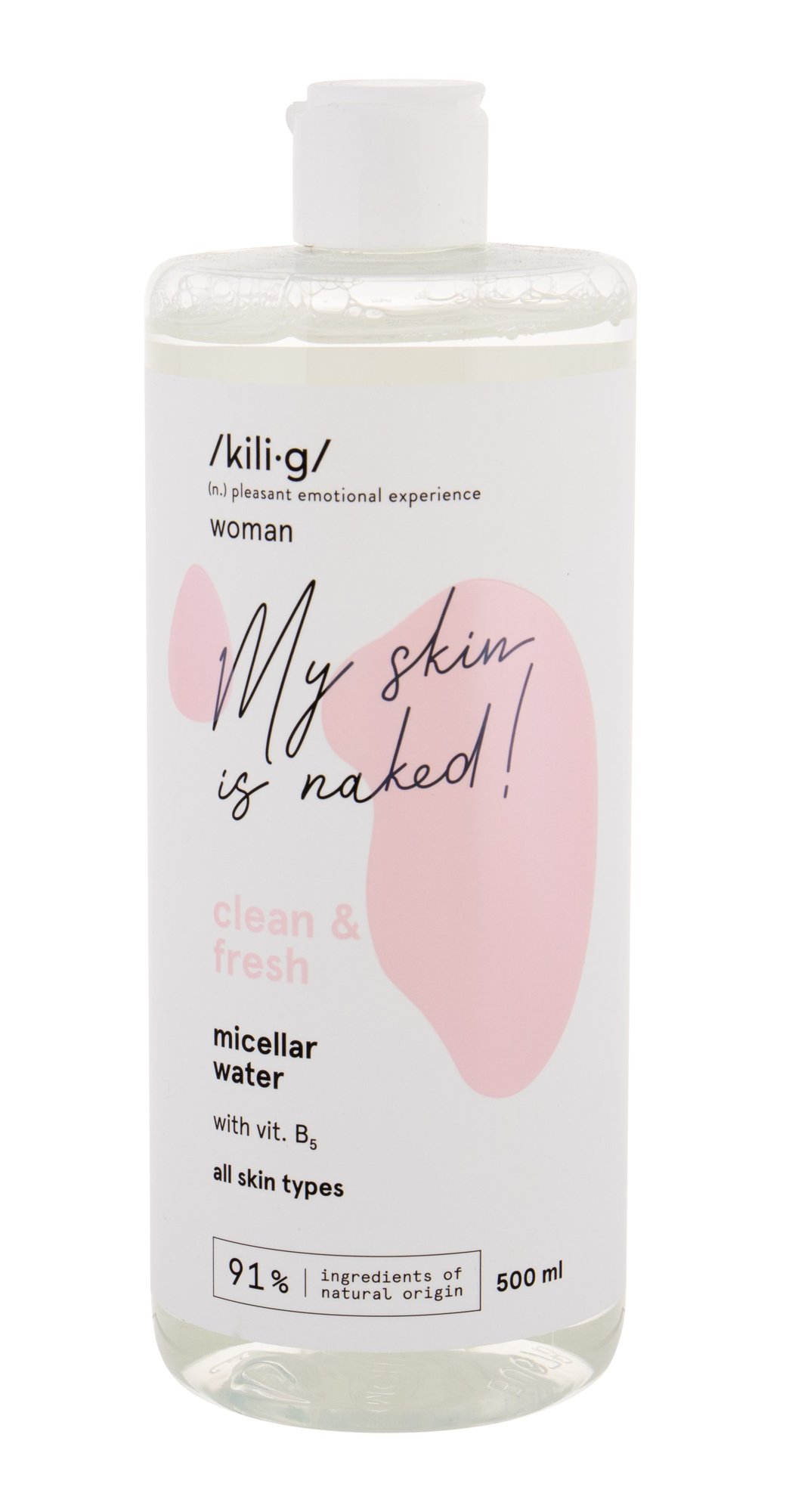 kili·g woman clean & fresh 500ml micelinis vanduo