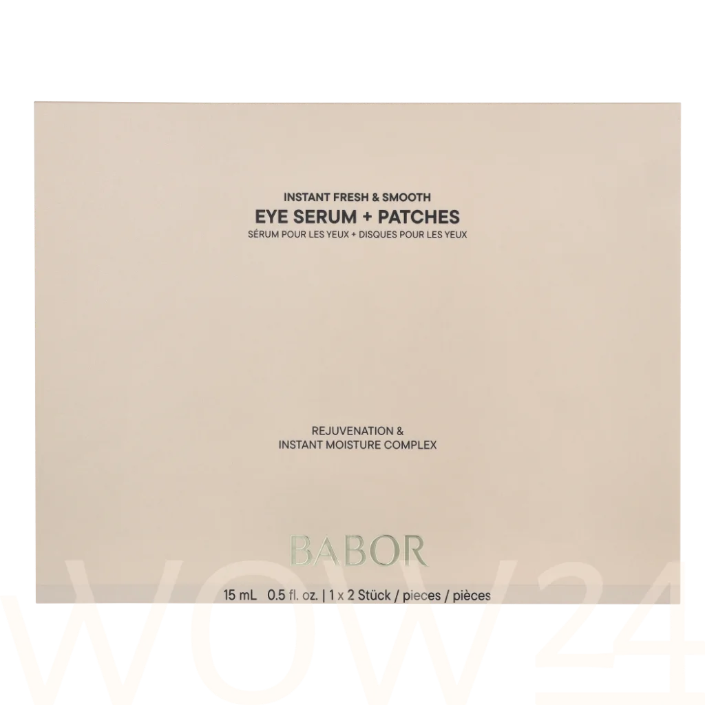 Babor Fresh & Smooth Eye Set Eye Care Gift Set vietinės priežiūros priemonė
