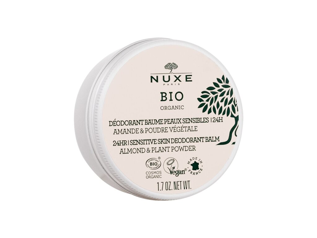 Nuxe Bio Organic 24H Sensitive Deodorant Balm dezodorantas