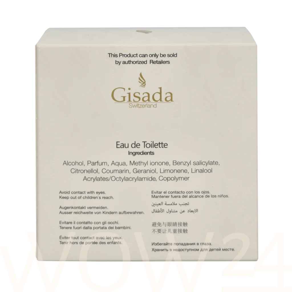 Gisada Gisada Donna Edt Spray 100 ml NI&Scaron;INIAI Kvepalai Moterims EDT