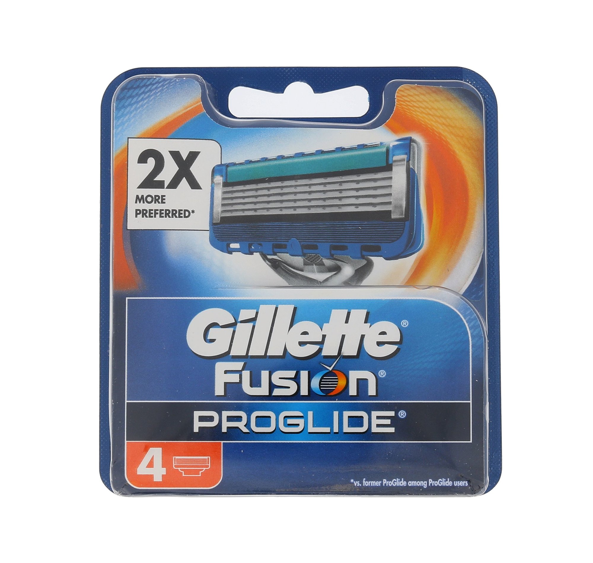 Gillette Fusion Proglide 4vnt skustuvo galvutė