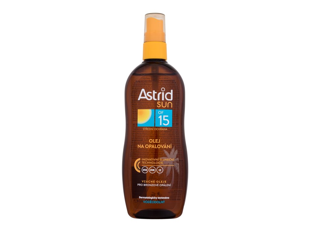 Astrid Sun Spray Oil 200ml įdegio losjonas