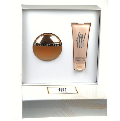 Nino Cerruti Cerruti 1881 50ml Edt 50ml + 75ml Shower gel kvepalai Moterims EDT Rinkinys