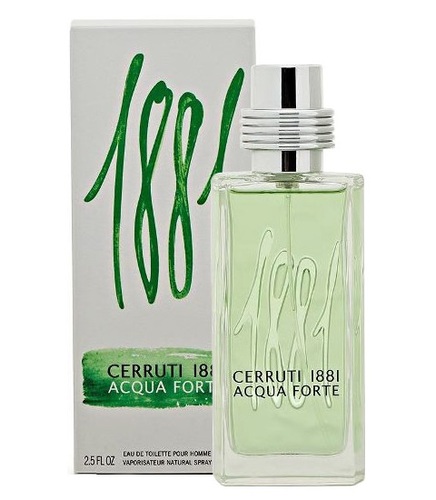 Nino Cerruti Cerruti 1881 Acqua Forte 125ml Kvepalai Vyrams EDT (Pažeista pakuotė)