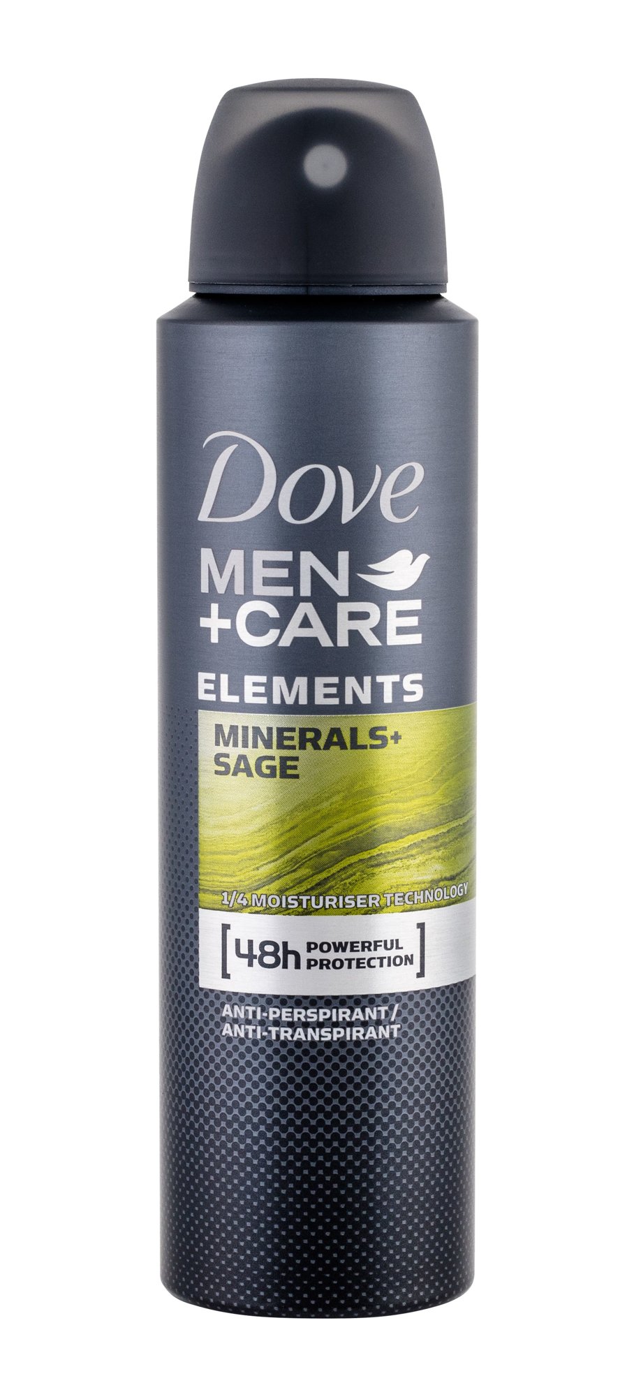 Dove Men + Care Minerals + Sage 150ml antipersperantas (Pažeista pakuotė)