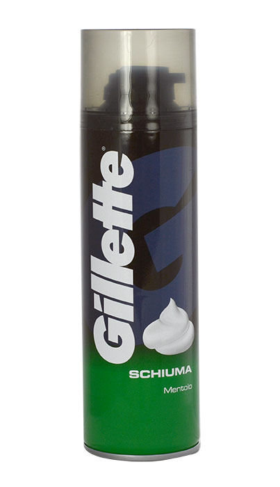 Gillette Shave Foam Menthol 300ml skutimosi putos (Pažeista pakuotė)