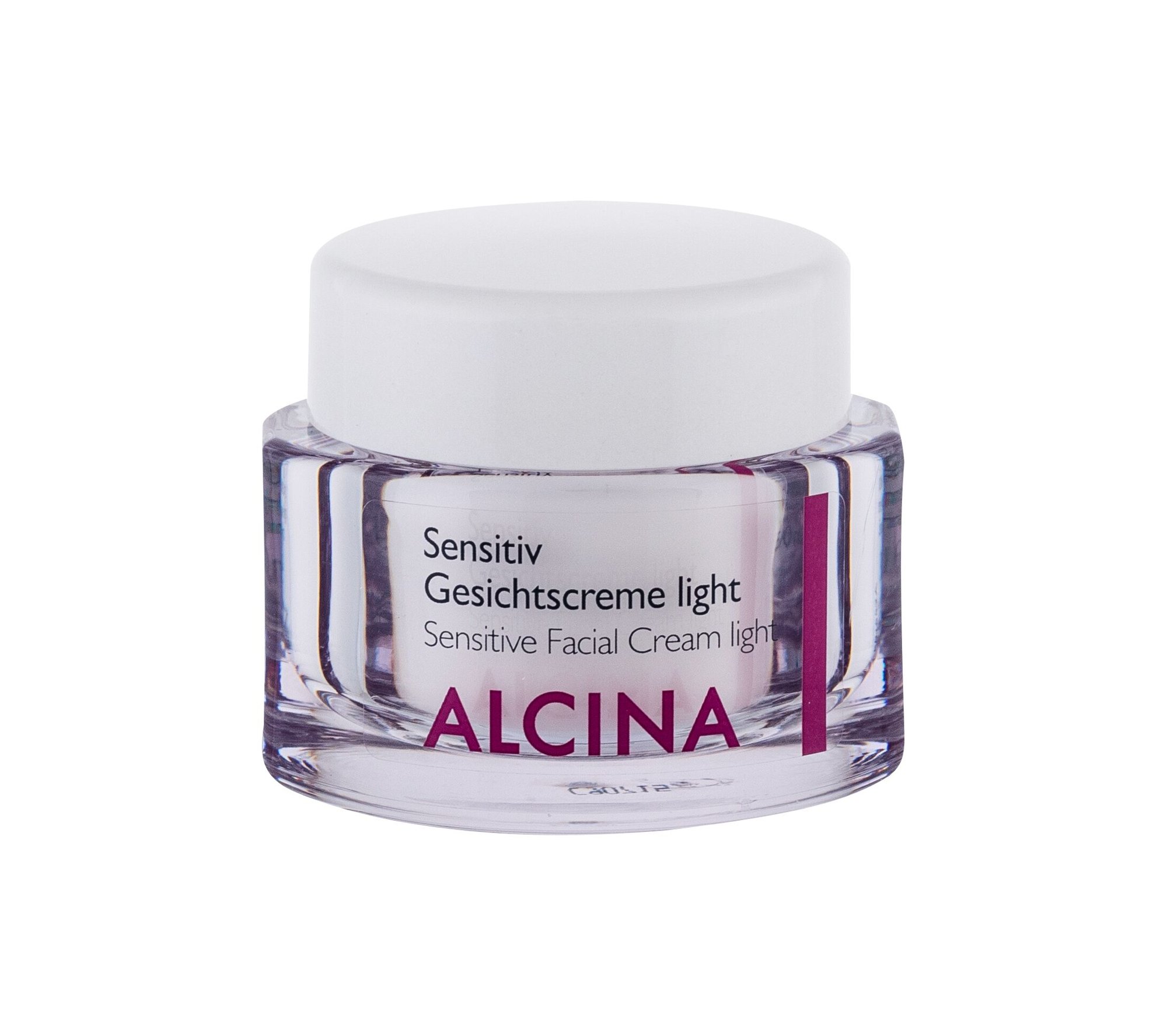 ALCINA Sensitive Facial Cream Light 50ml dieninis kremas (Pažeista pakuotė)