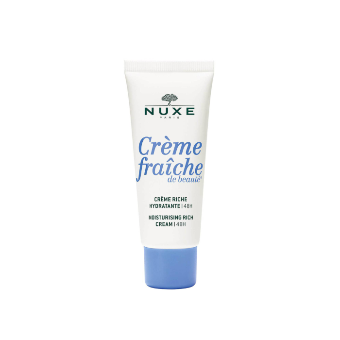 Nuxe Cr&egrave;me Fra&icirc;che de Beaut&eacute; 48 val. drėkinantis kremas sausai odai  30ml Moterims Testeris